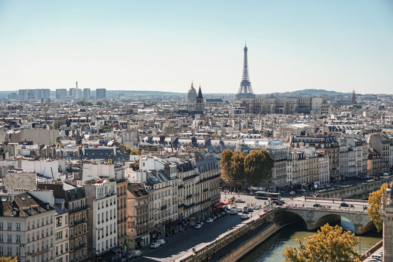 Résidences haussmanniennes à Paris